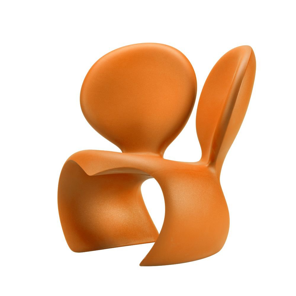 Qeeboo Don't F**K With The Mouse Chair Plastic, Bright Orange