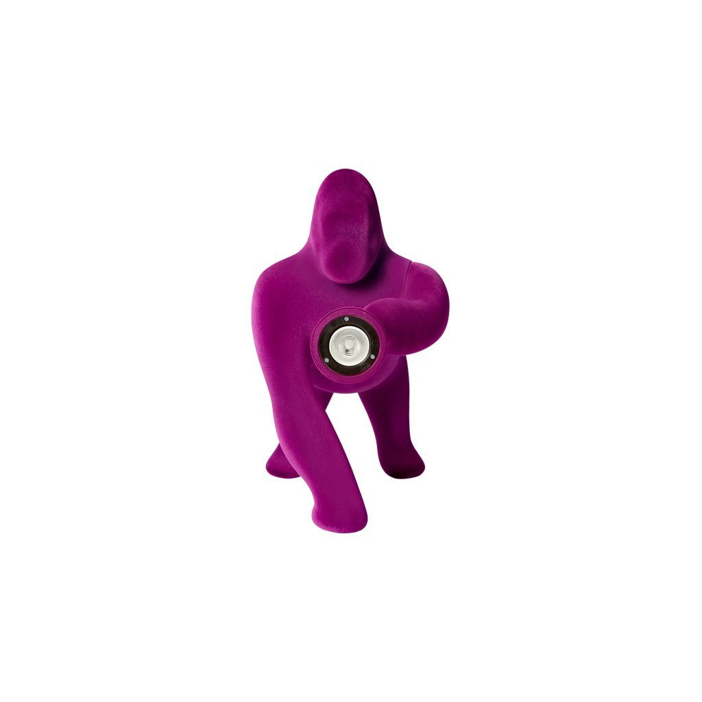 QEEBOO KONG TABELLLAMPE VELVET FUNKSJON AV STEFANO Giovannoni XS, Violet