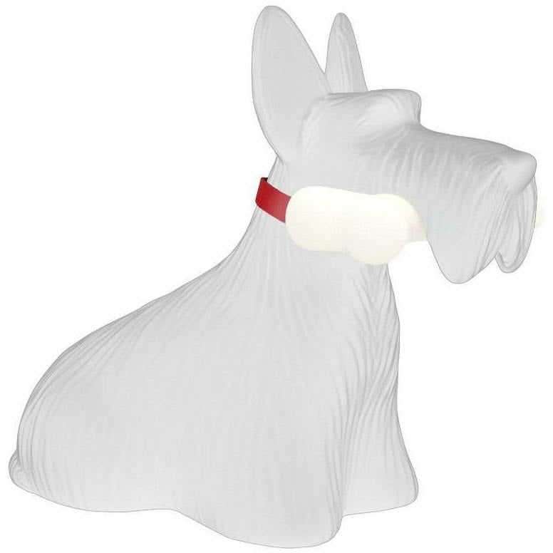 Qeeboo Scottie Lampe von Stefano Giovannoni, Weiß