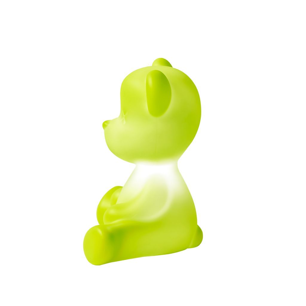 Qeeboo Lampe de table en peluche avec câble, vert clair