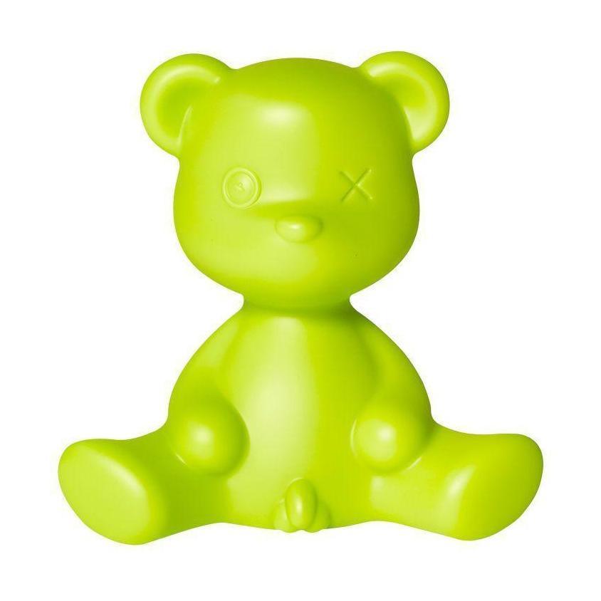 Qeeboo Lampe de table en peluche avec câble, vert clair