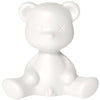 Qeeboo Teddy Boy Table Lamp med kabel, hvidt