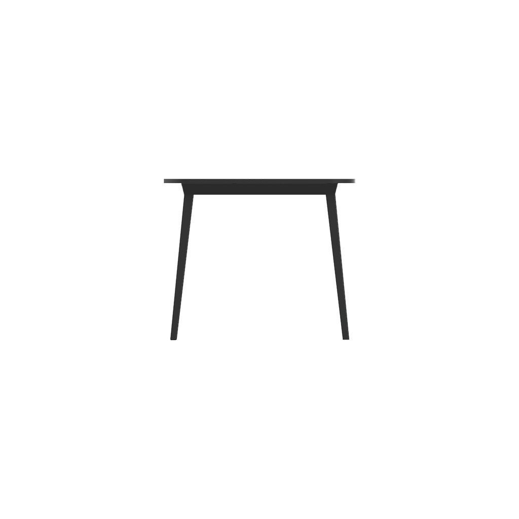 Qeeboo Table x par Nike Zupanc L90 cm, noir