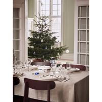 Royal Copenhagen Star Fluted Christmas Serving Bowl med lock, 21 cm