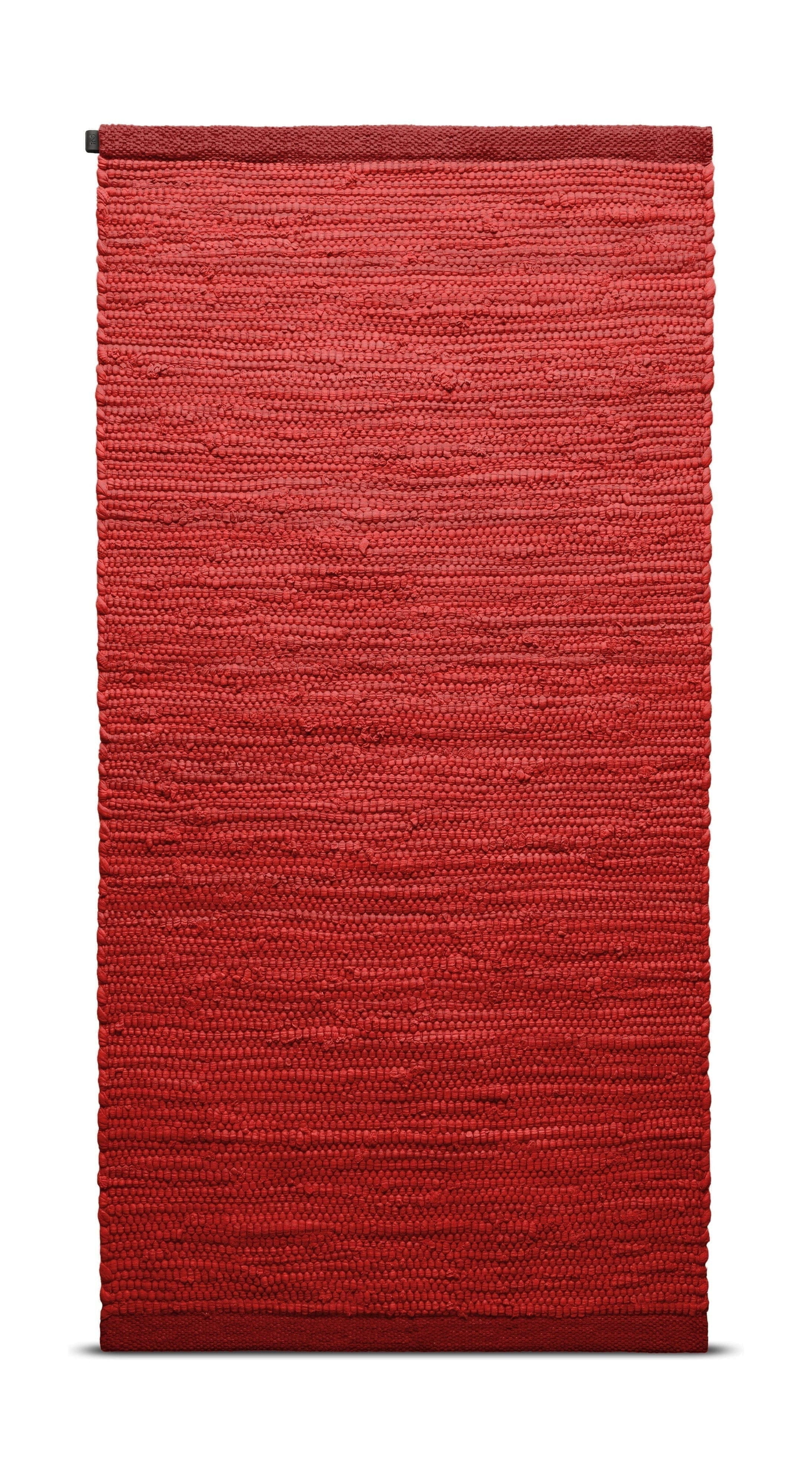 Teppet solid bomulls teppe 170 x 240 cm, jordbær