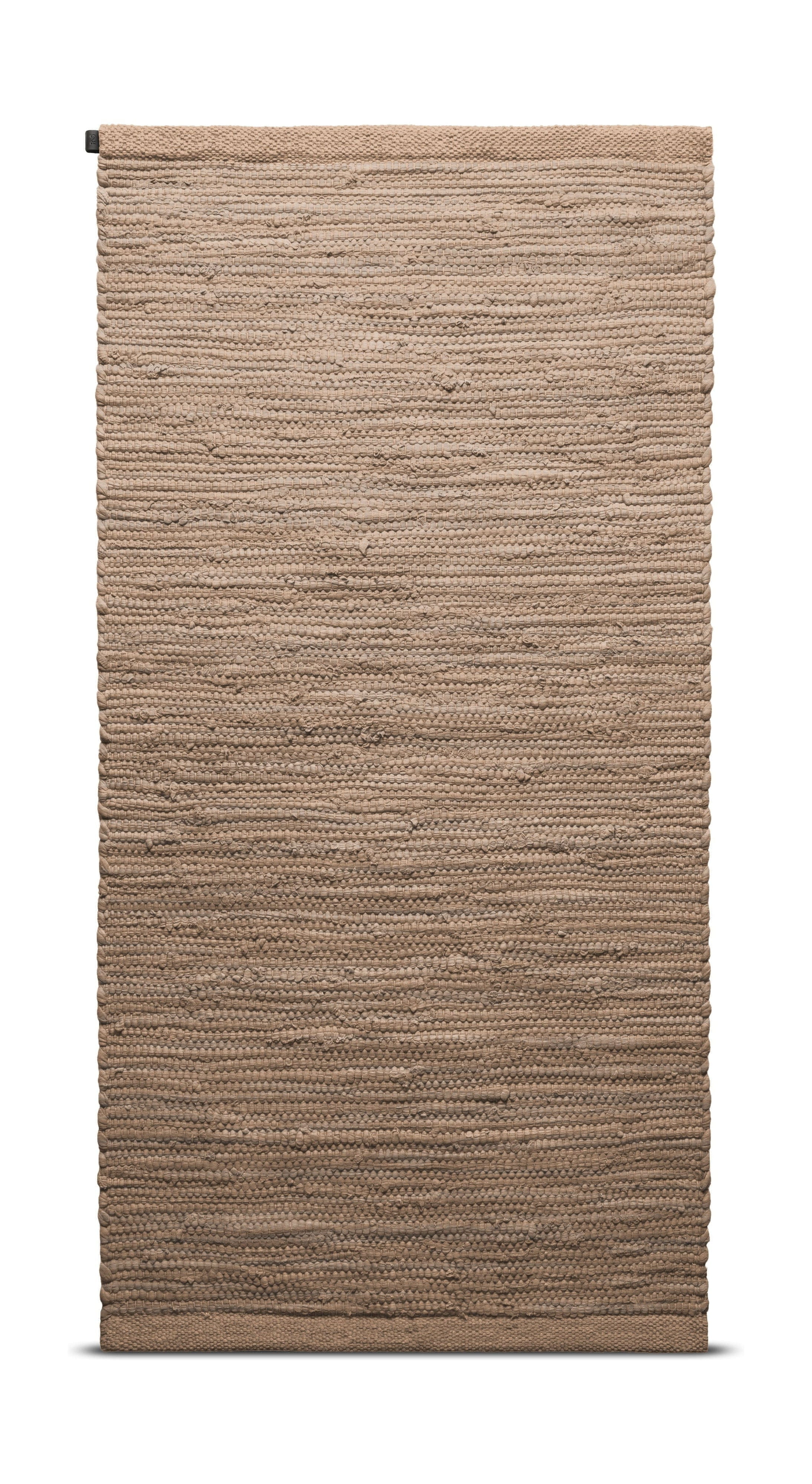 Rug Solid Tapis coton 65 x 135 cm, Nougat