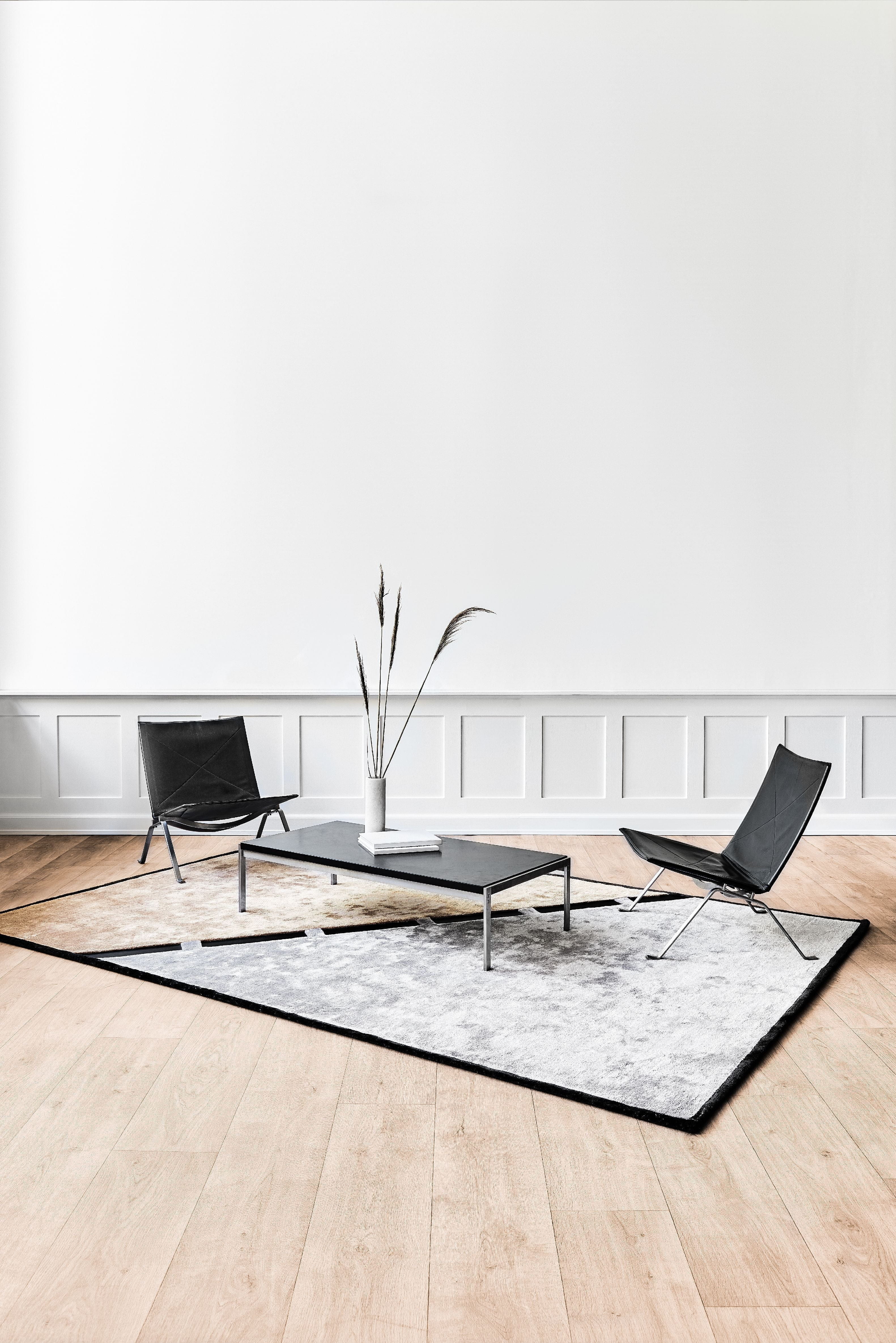 Rug Solid Simple Rug 200 X 300 Cm, Cookie