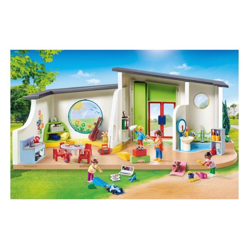 Playset City Life Rainbow Nursery Playmobil 70280 (180 stk)