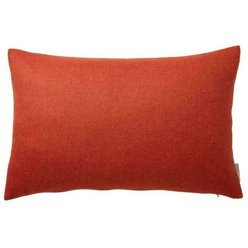 Silkeborg Uldspinderi Cusco cuscino 60 x40 cm, arancione di zucca