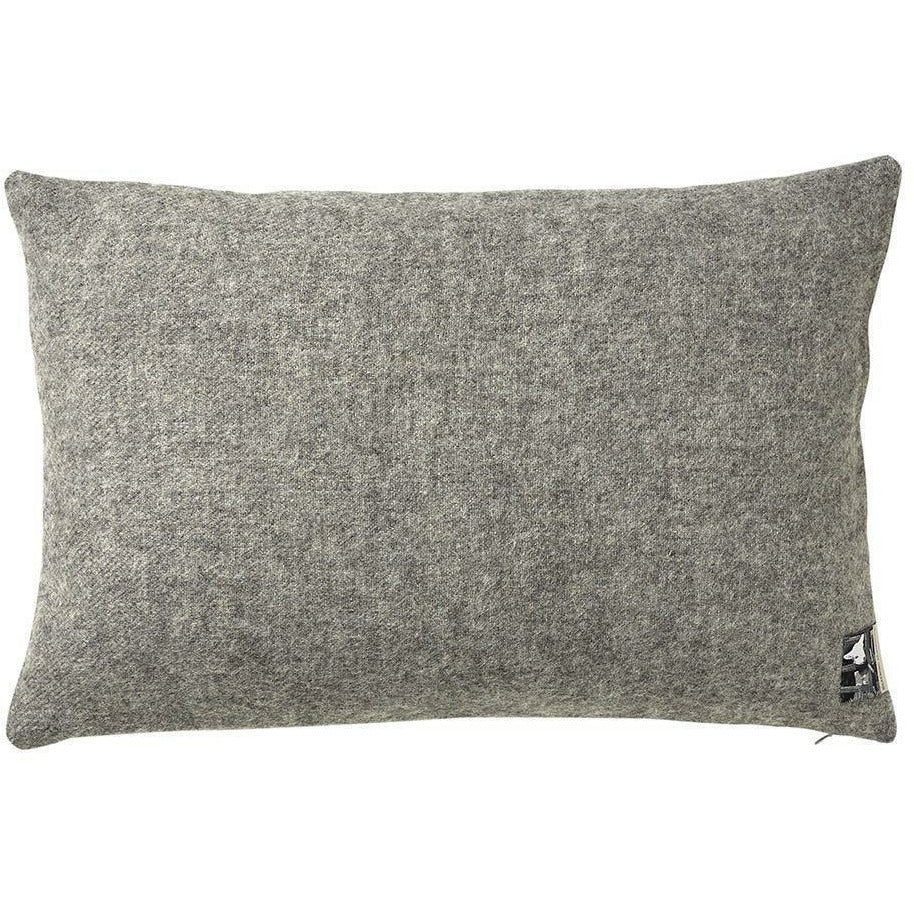 Silkeborg Uldspinderi Gotland Cushion 60 x40 cm，北欧灰色