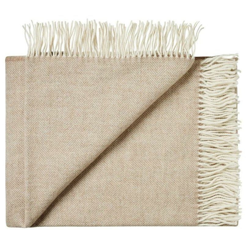 Silkeborg Uldspinderi Sevilla -ruudullinen, ohra beige