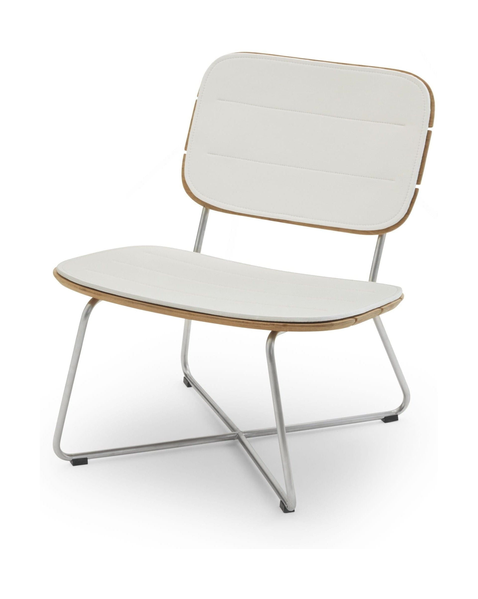 Cojín de asiento de Skagerak para sillón de lilio, blanco