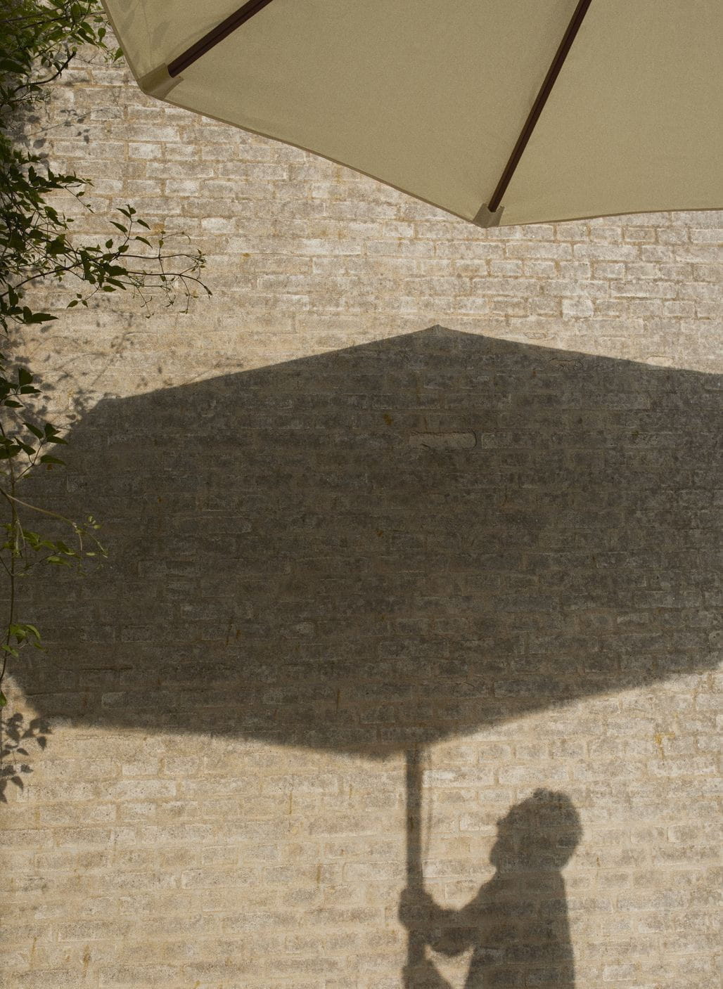 Skagerak Messina parasol ø210 cm, av hvitt