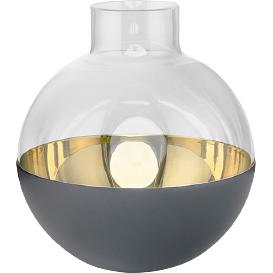 Skultuna Vase et chandelier Pomme petit, gris foncé