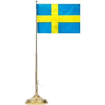 Skultuna Pöydän lippu H 40cm Ruotsi