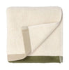 Asciugamano di contrasto di södahl 50x70, oliva