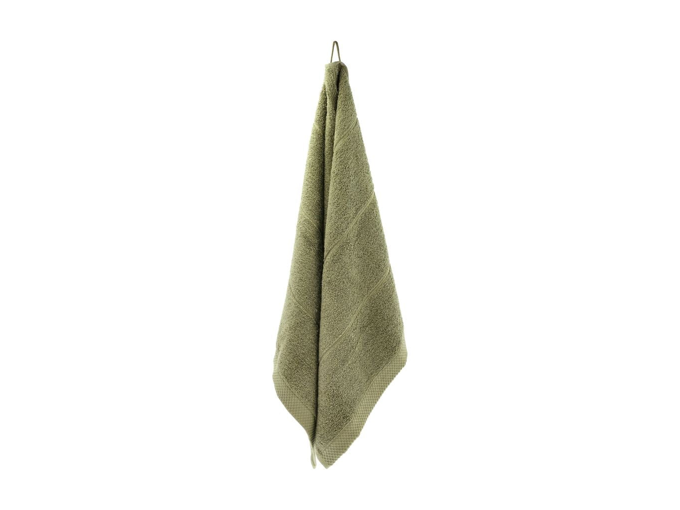 Södahl Line Towel 50x100, Olive