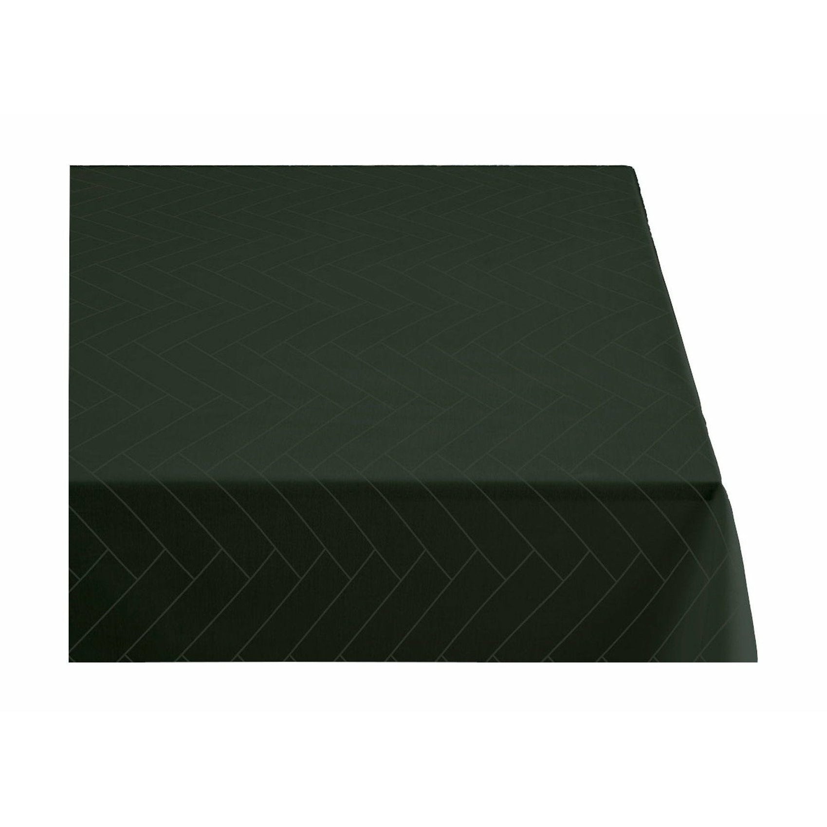södahl露水140x370瓷砖damask桌布，森林绿色