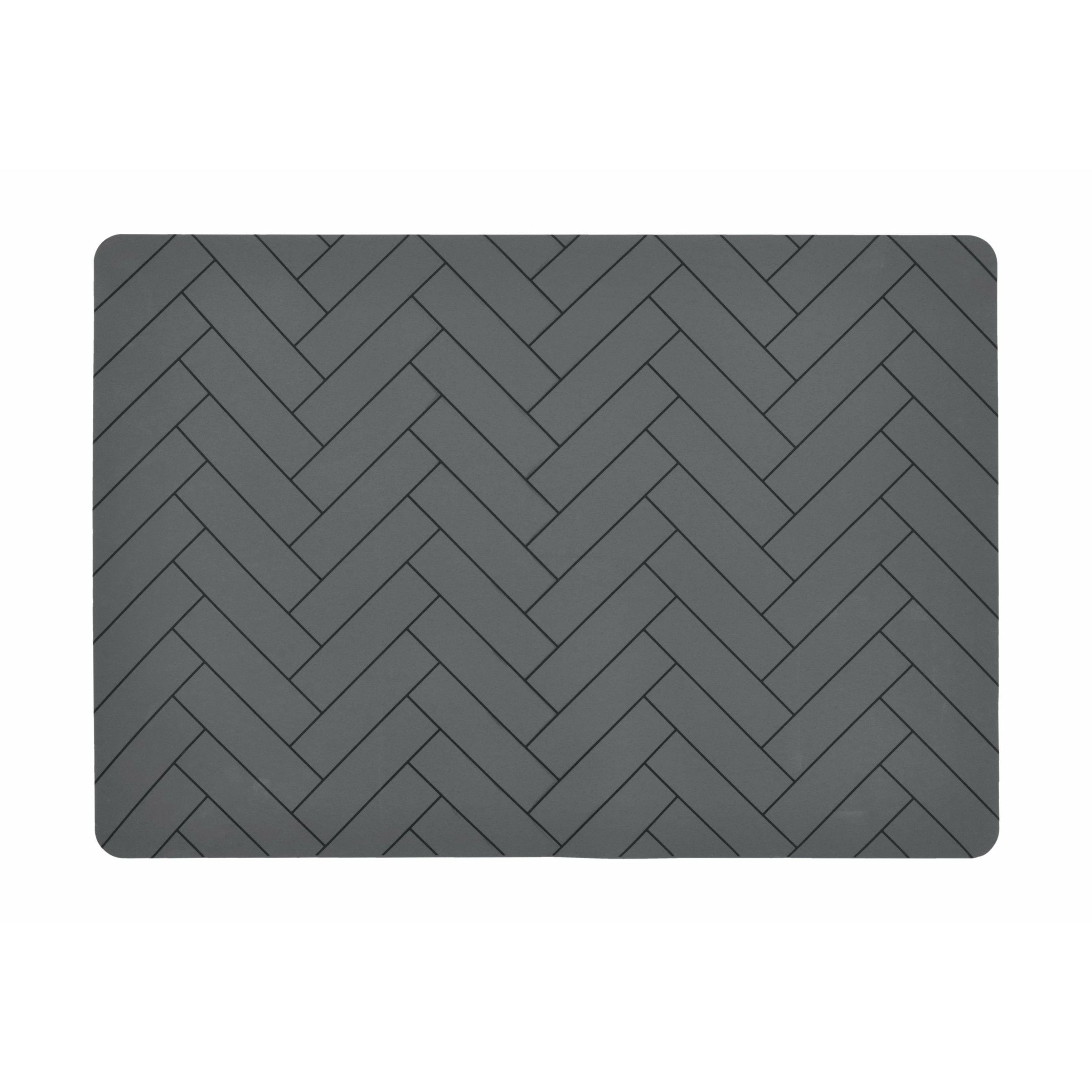Södahl Plattor placemat 33x48, grå
