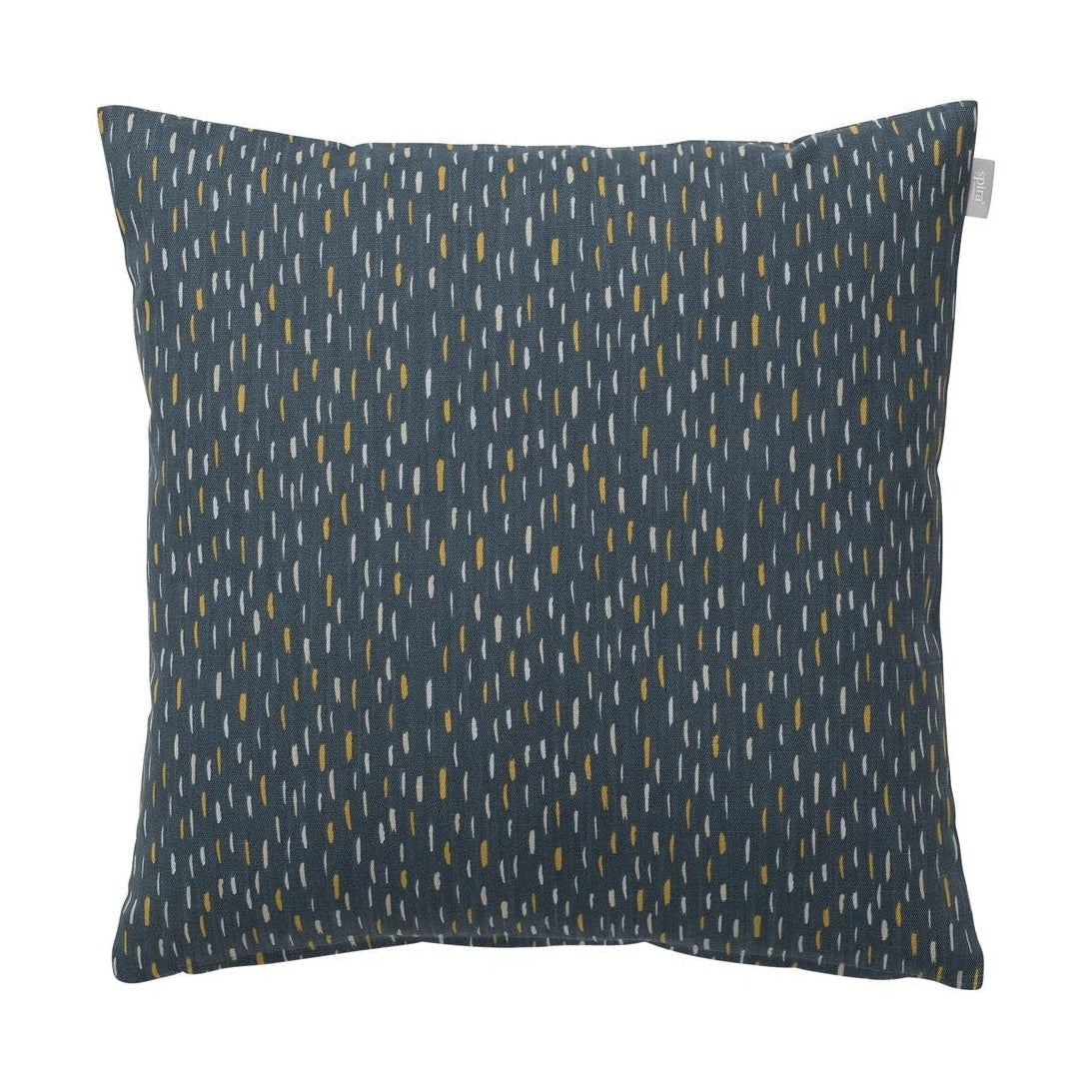 Couverture de coussin d'art spira, bleu