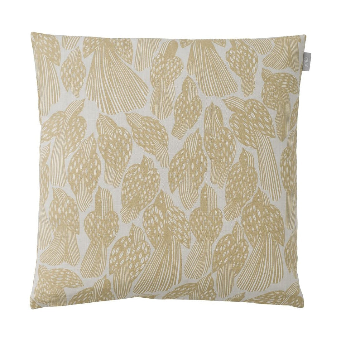 Couverture coussin des oiseaux Spira, paille