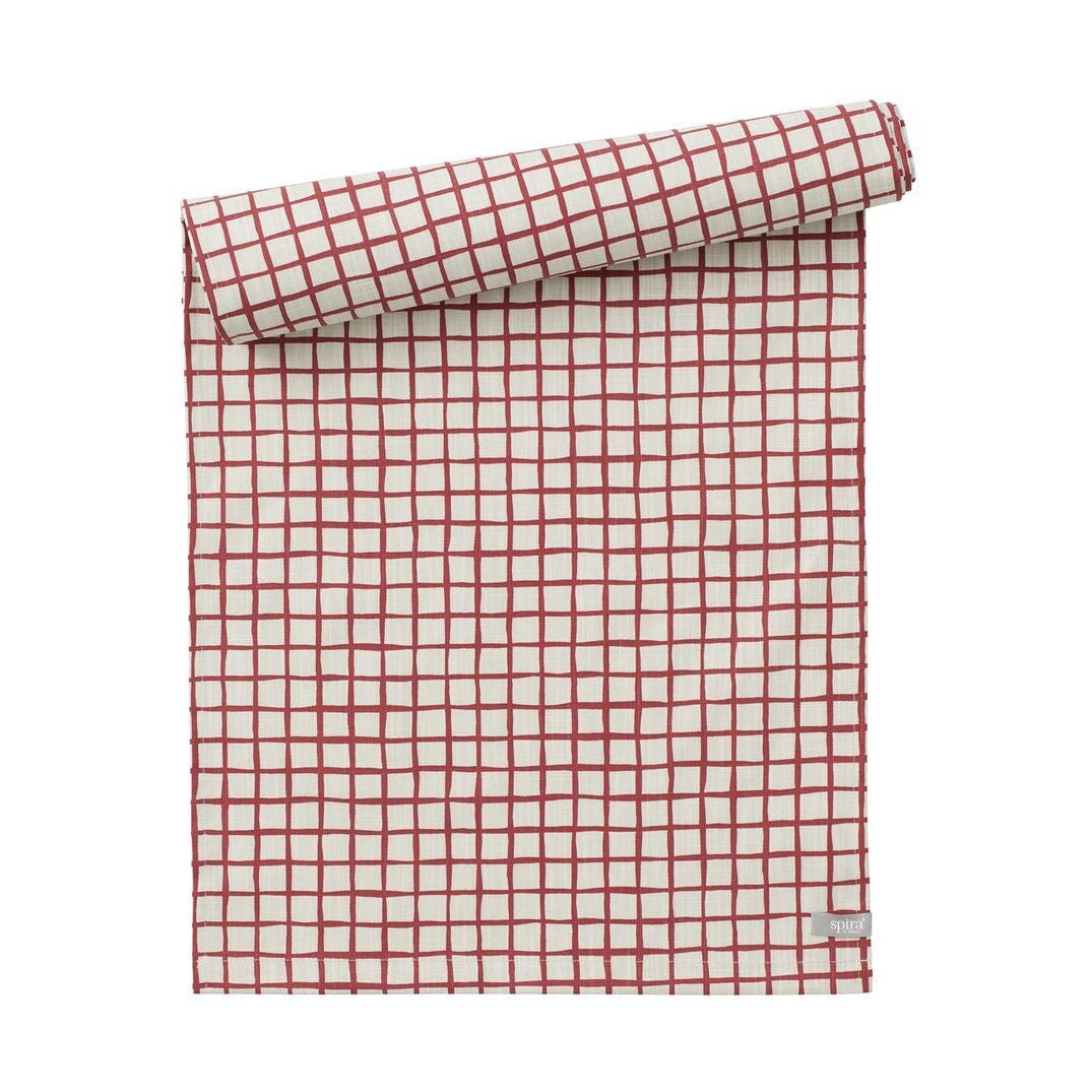 Spira Ruta Table Runner, rood