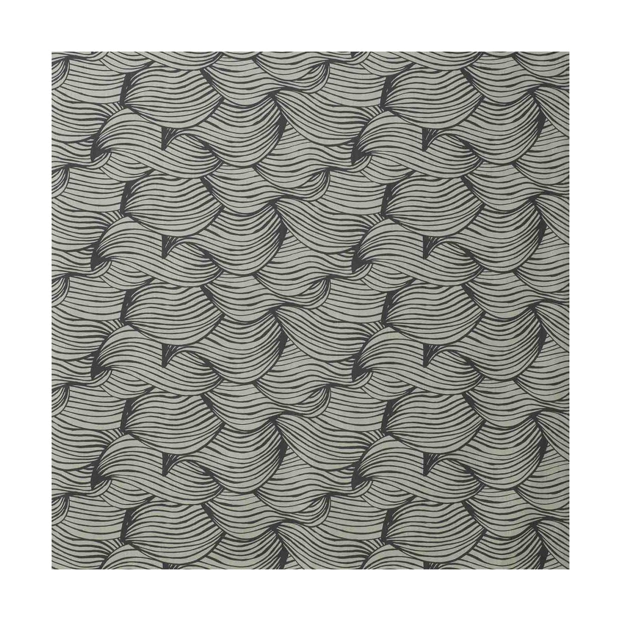 Spira Wave CTC -stof met acrylbreedte 145 cm (prijs per meter), grijs