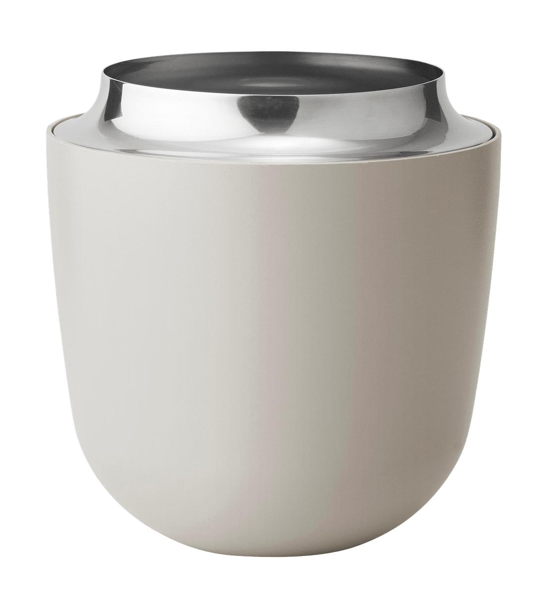 Jarrón cóncavo de Stelton 15 cm, arena