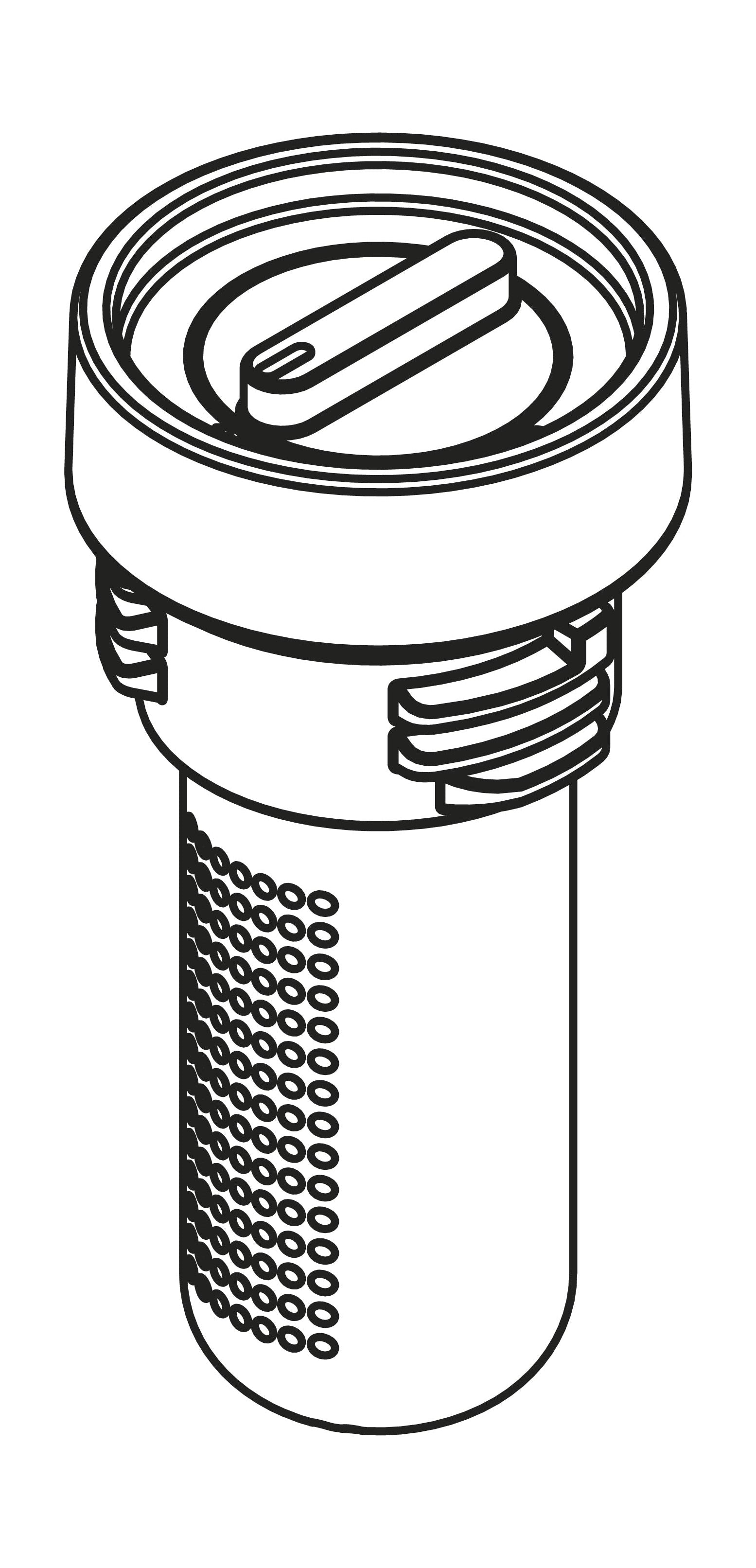 Stelton Emma -deksel voor x 201 9 vacuümpotthee, zacht zand