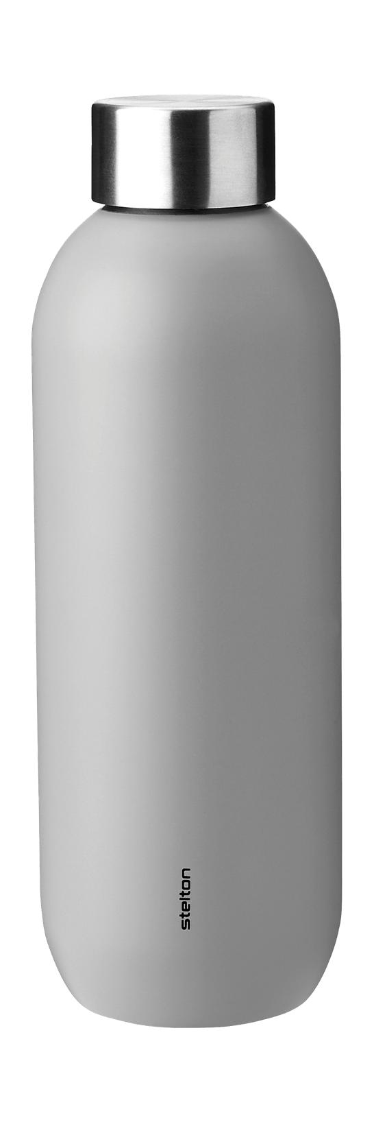 Stelton holder kjølig termo flaske 0,6 L, lysegrå