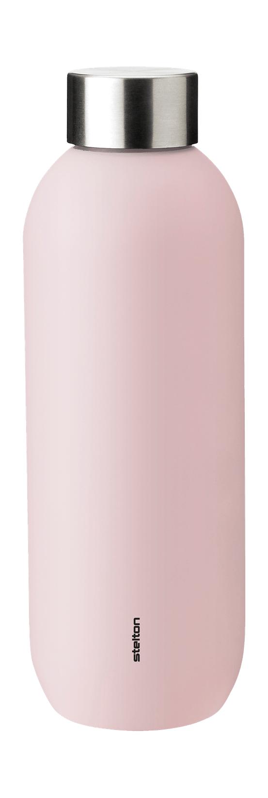 Stelton mantieni la bottiglia di Termo fresca 0,6 L, rosa morbida