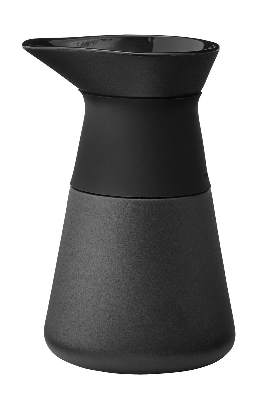 Stelton Theo Milk Jug 0,4 L, nero