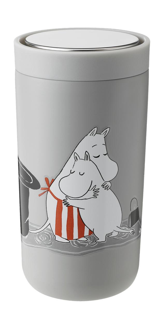 Stelton För att klicka på Thermo Mug 0,2 L, Moomin Soft