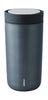 Stelton To Go Click Thermobecher 0,4 L, Dunkelblau Metallic