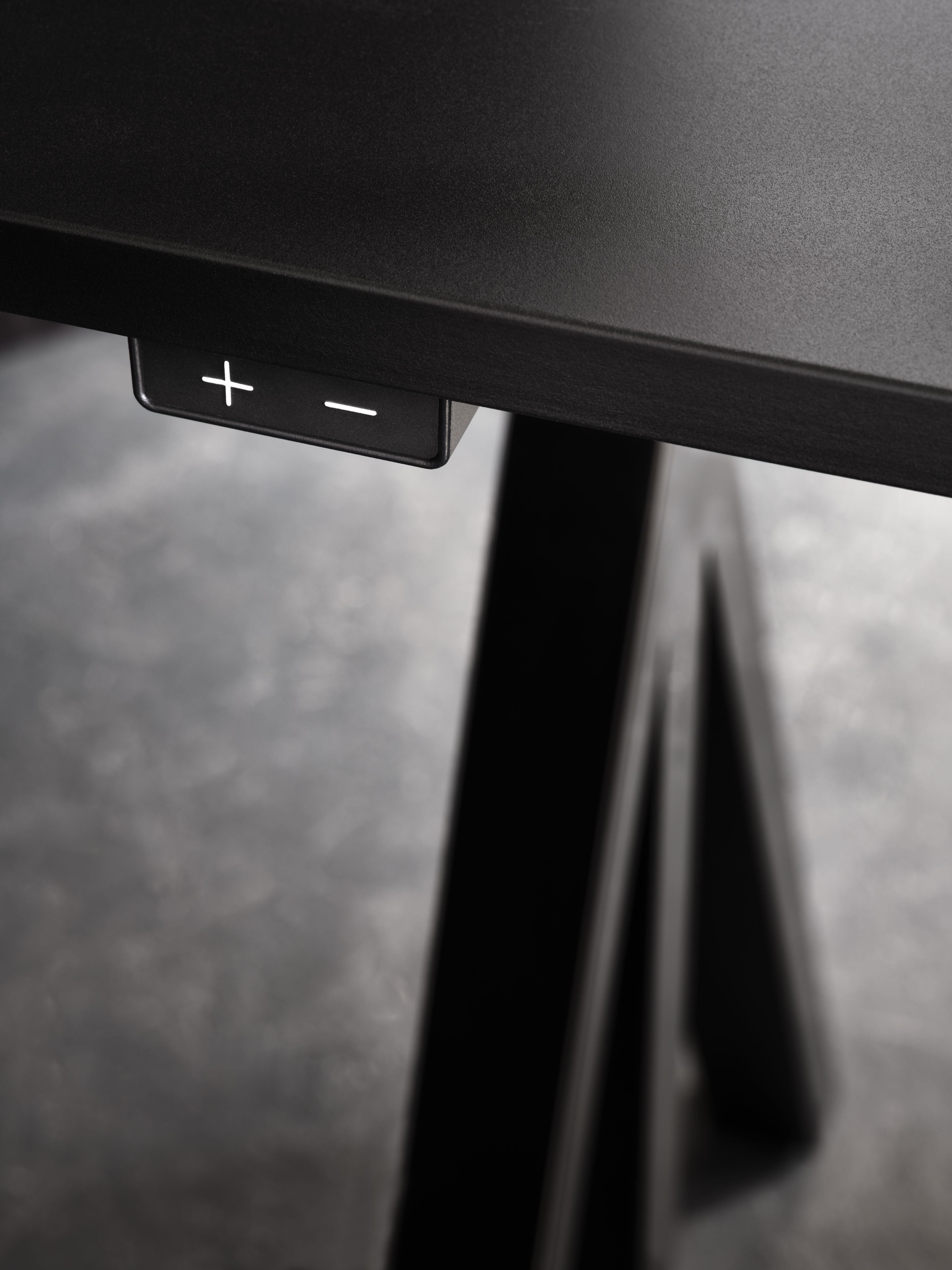 String Furniture Fungerar arbetsbord 78x120 cm, svart/svart