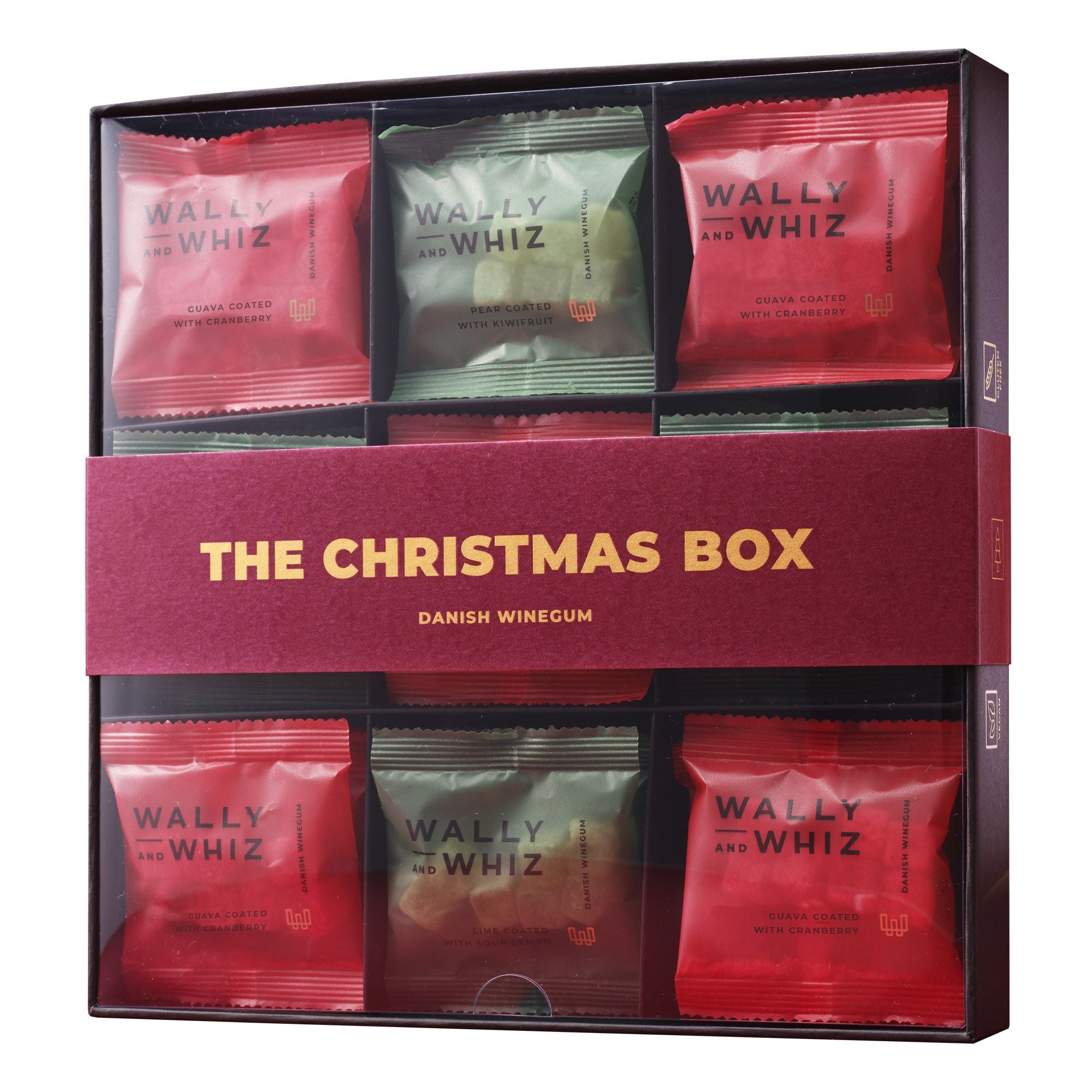 Wally And Whiz Weihnachtsbox mit 27 Flowpacks Weihnachtsaromen 2023 297g