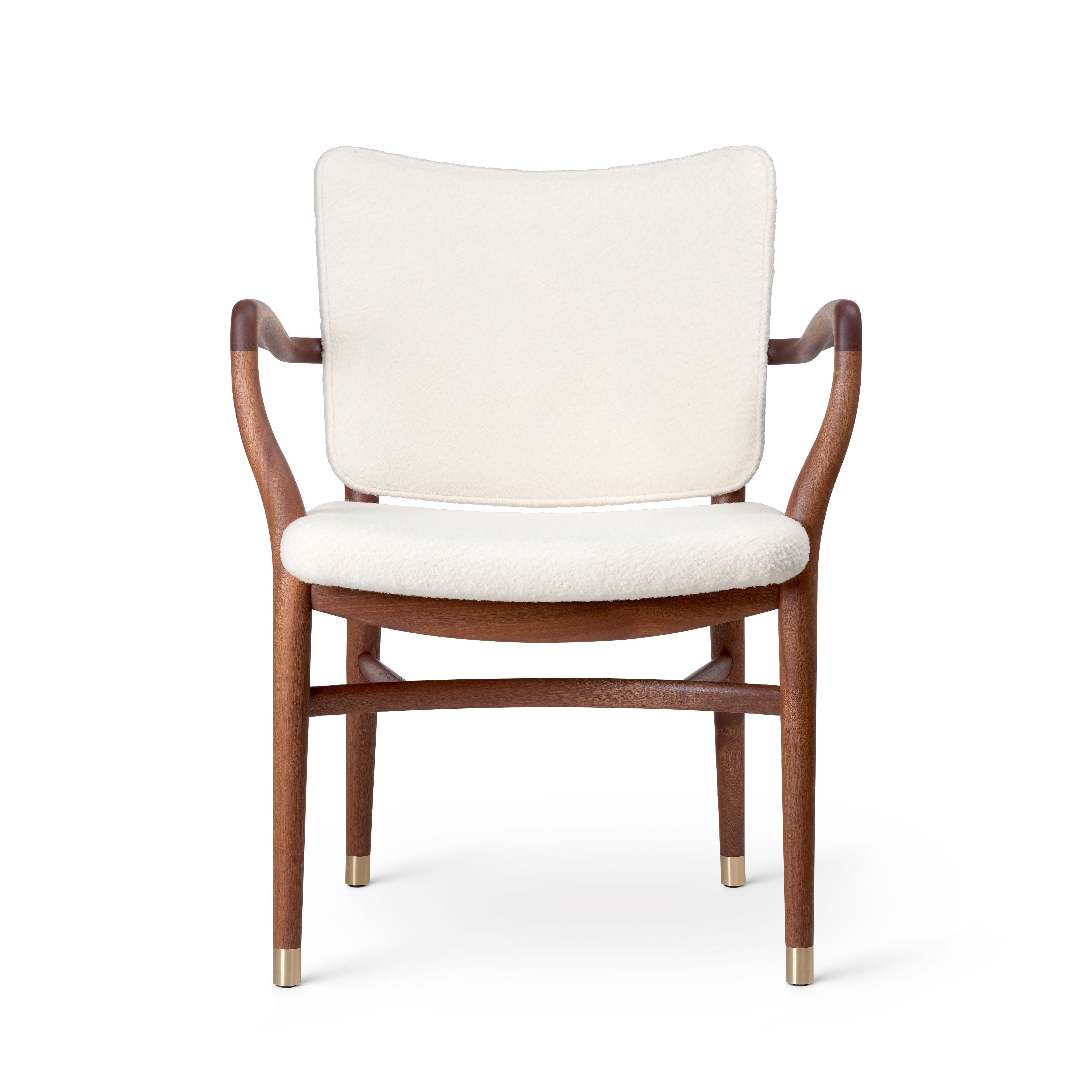 Carl Hansen VLA61 Monar Ch de sillón, aceite de caoba/baru 0200 textil