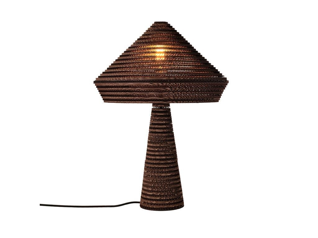 Villa Collection Lampe de table alk, marron
