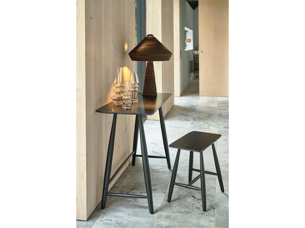 Villa Collection Lampe de table alk, marron