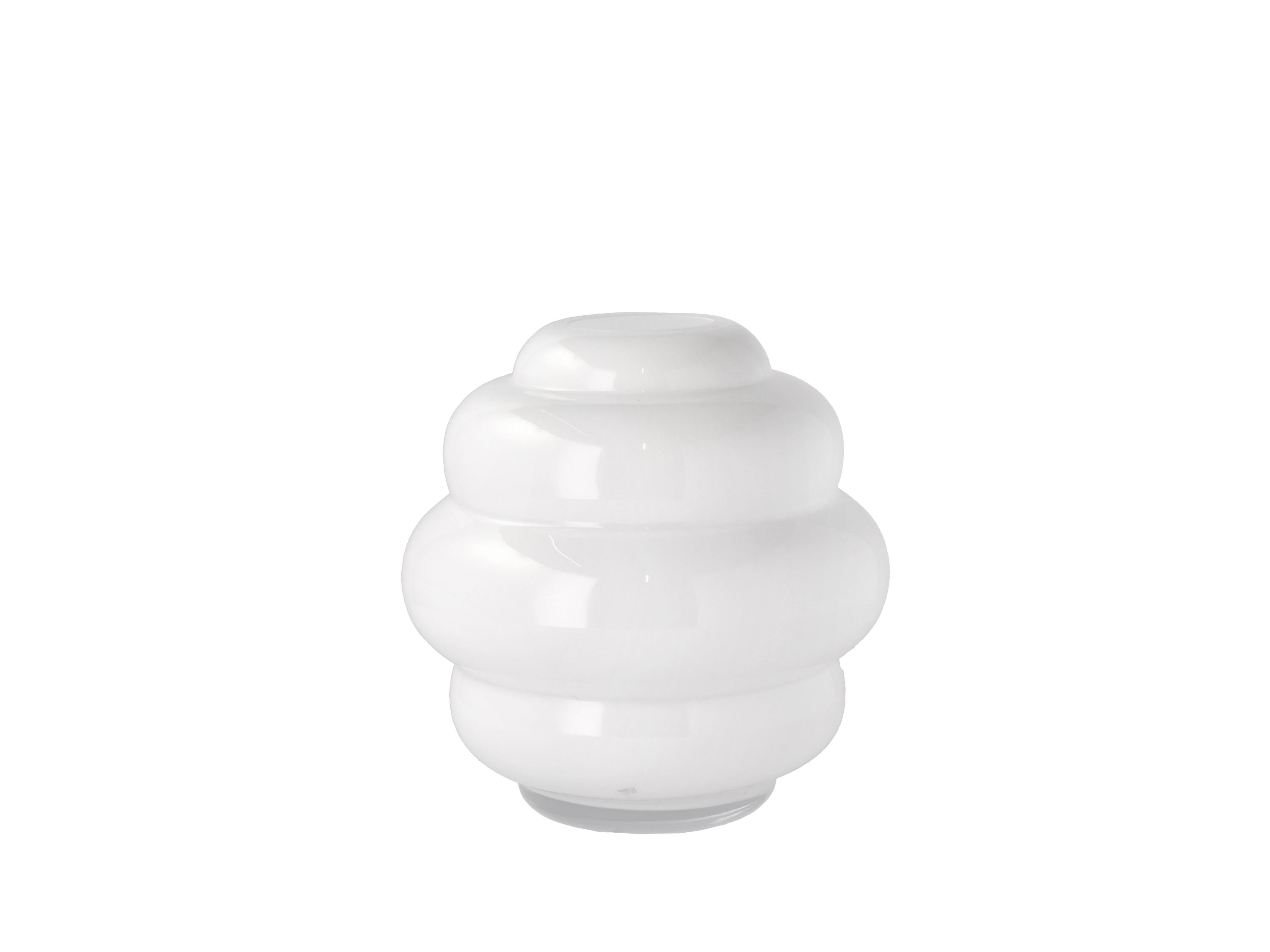 别墅收集气泡花瓶白色，Ø20厘米