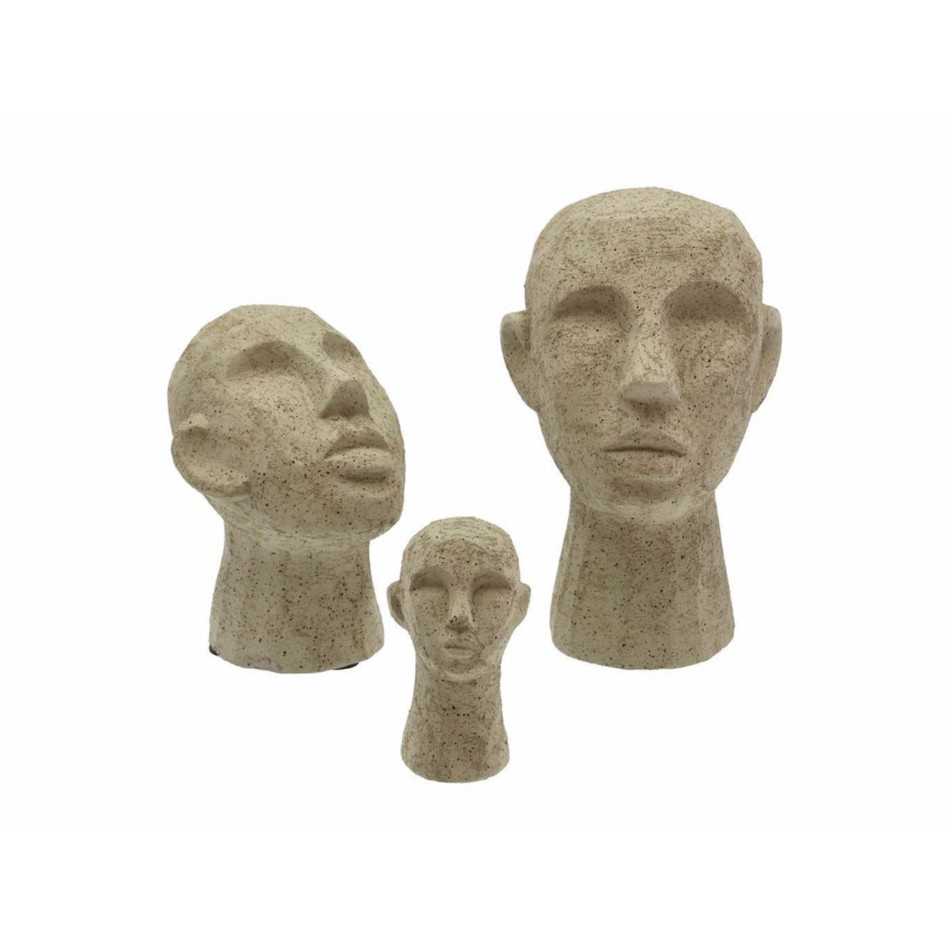 Villa Collection Figuriinipää 8,5 x 8,5 x 15 cm, kevyt oliivinvihreä