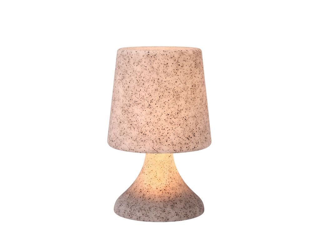 Lámpara de salón LED Midnat Collection, transparente/blanco