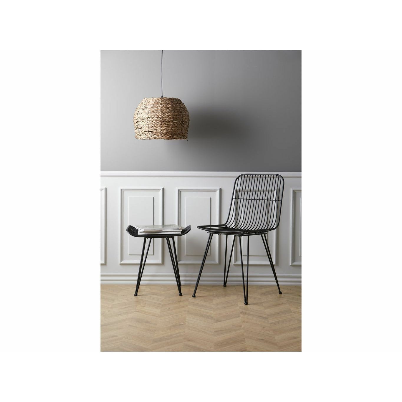 Villa Collection Chair 59x44 cm, svart