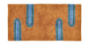 Villa Collection Tyylit Tufted matto, ruskea/sininen/vihreä/vaaleanpunainen