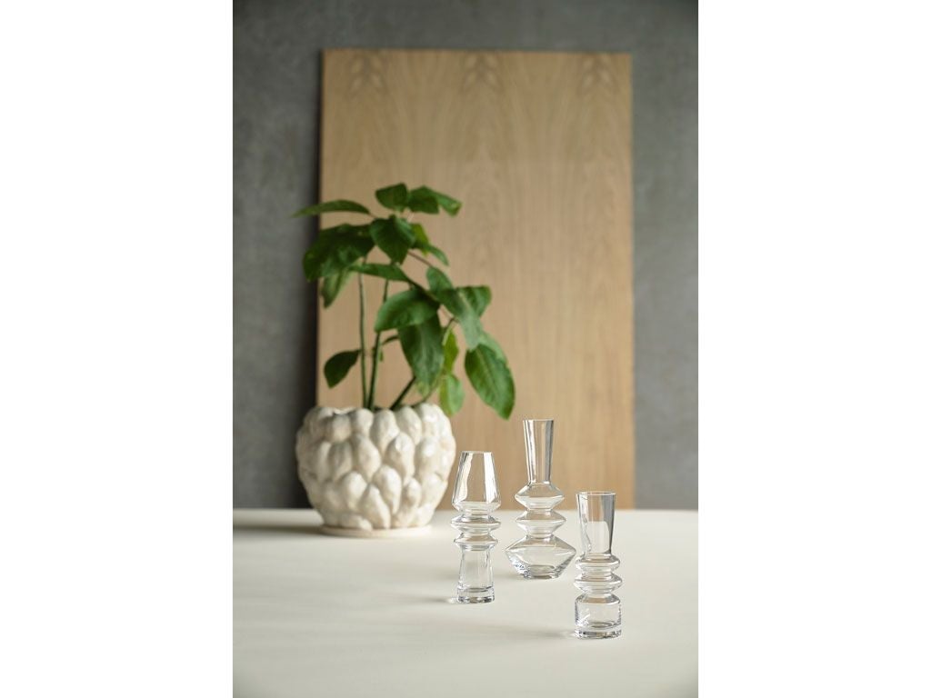 Villa Collection Vase trio 20 cm, clair