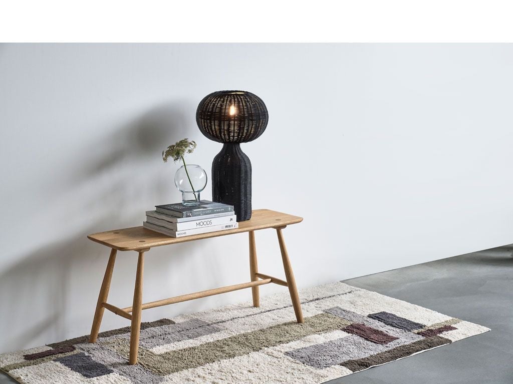 Villa Collection Werna Table Lamp, Black