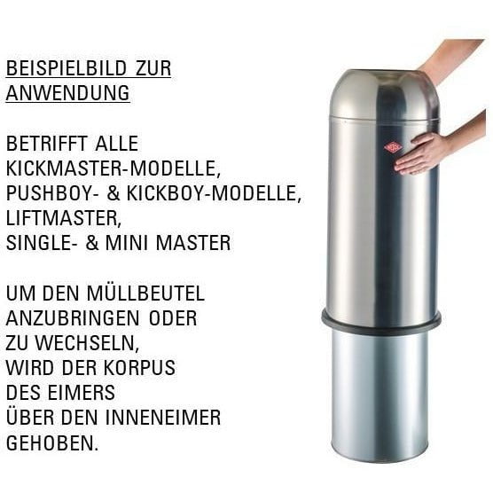 Wesco Mini Master 6 litri, nero