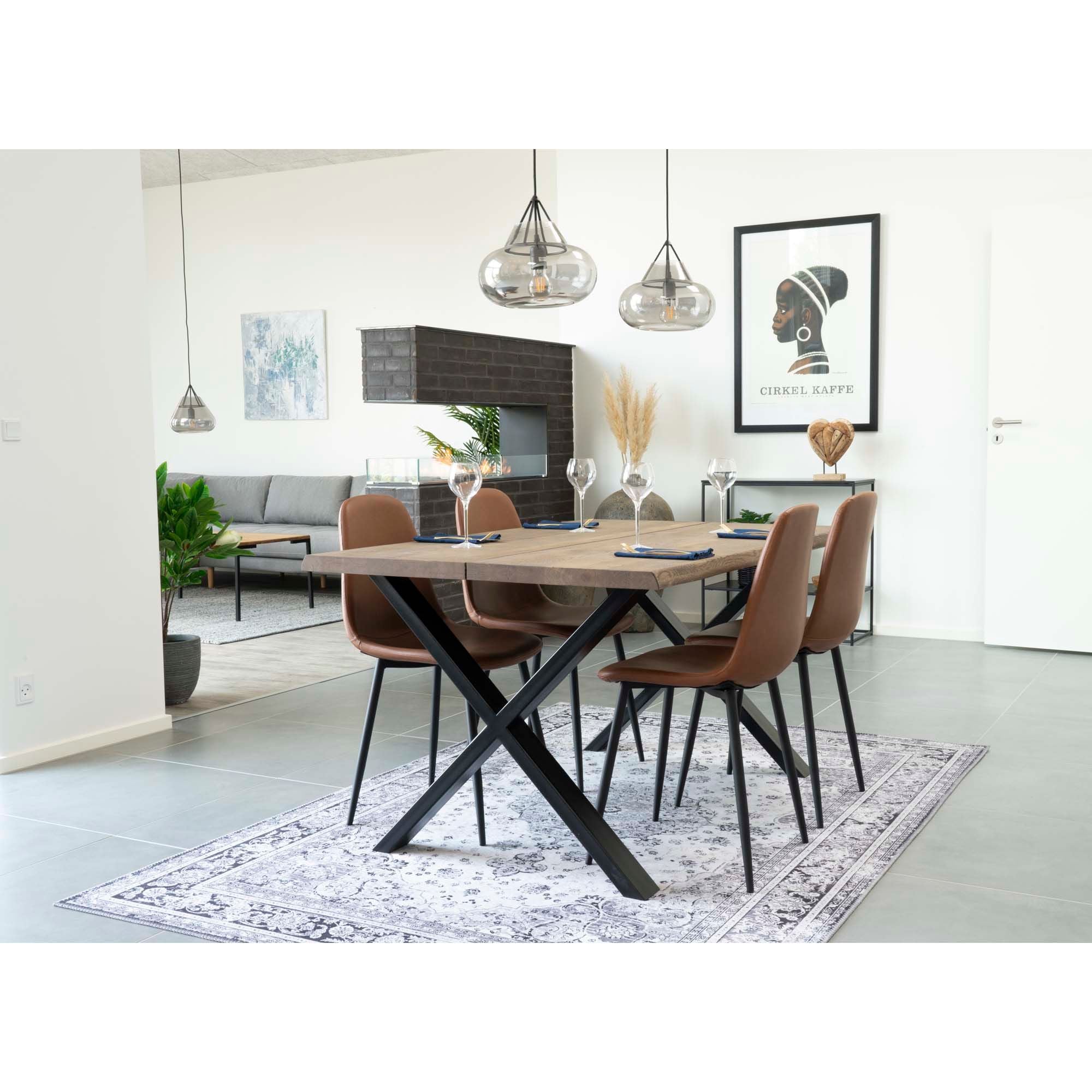 House Nordic Stockholm Dining Chair - Set of 2