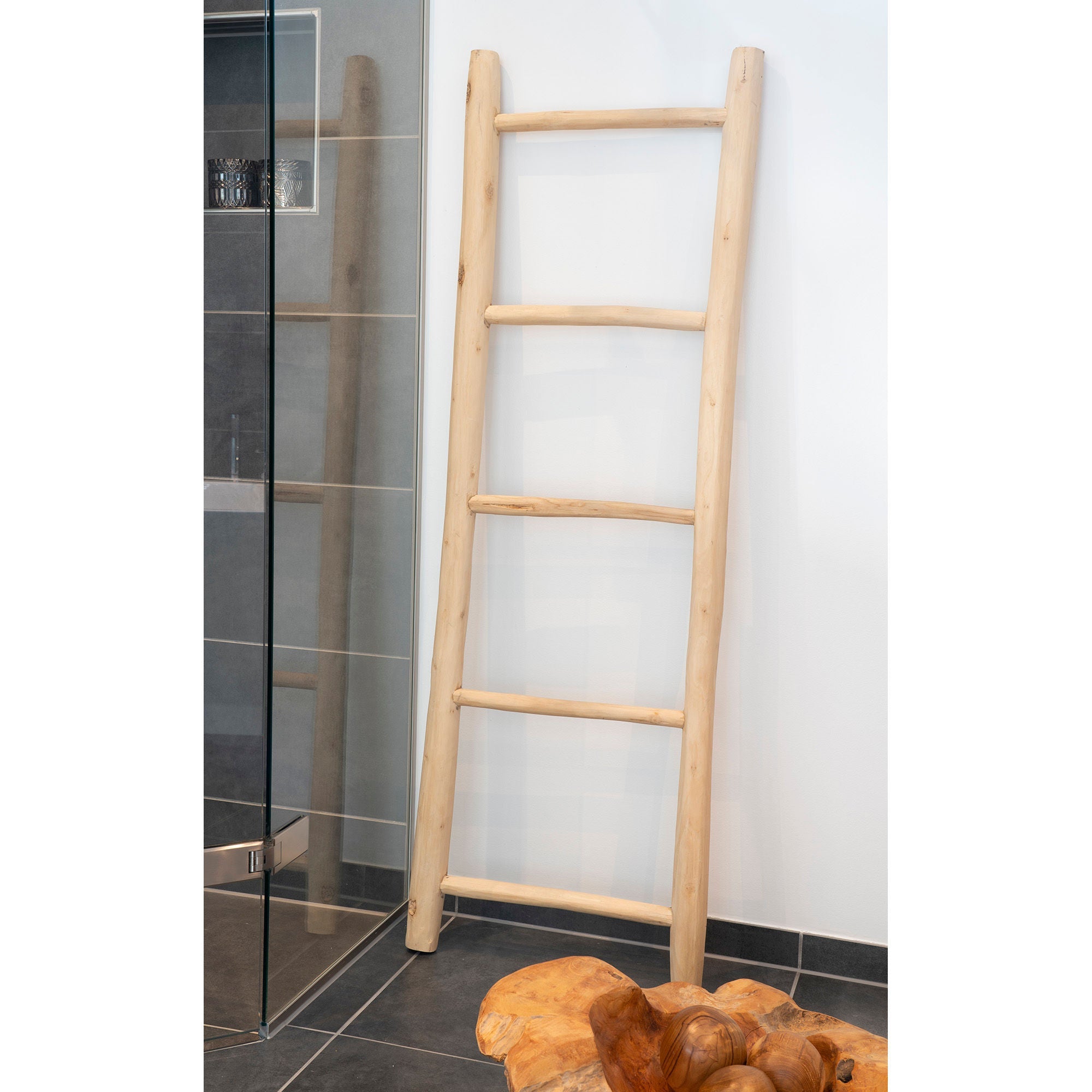 House Nordic Teak Ladder