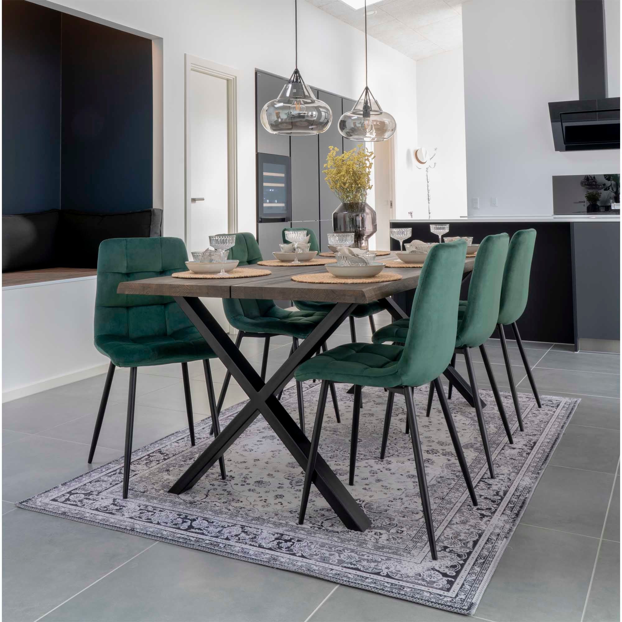 Silla de comedor Nordic Middelfart Nordic Middelfart - Juego de 2